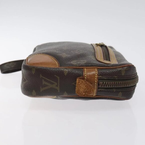 LOUIS VUITTON Monogram Marly Dragonne GM Clutch Bag M51825 LV Auth BA3368 - Picture 5 of 16